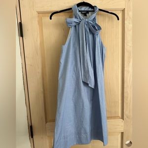 J. Crew Tie Neck Shift Dress